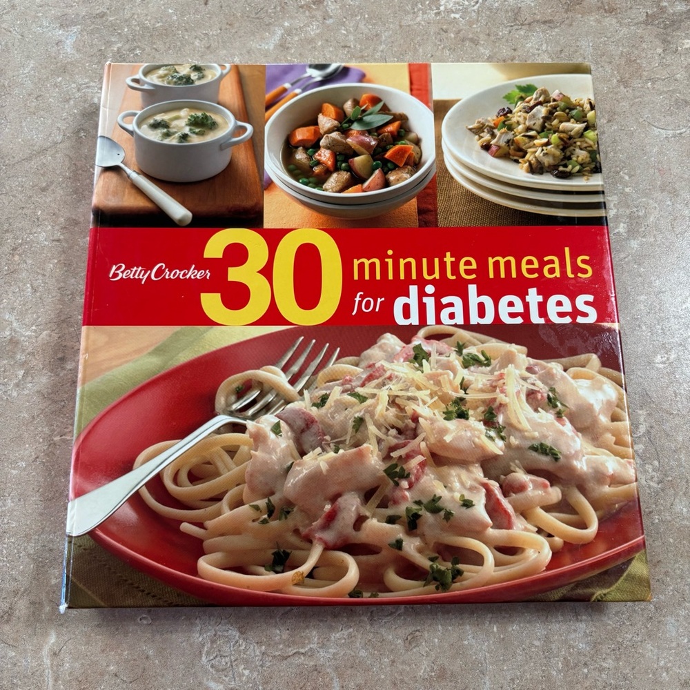 Betty Crocker 30 Minute Meals For Diabetics Cookbook 2008